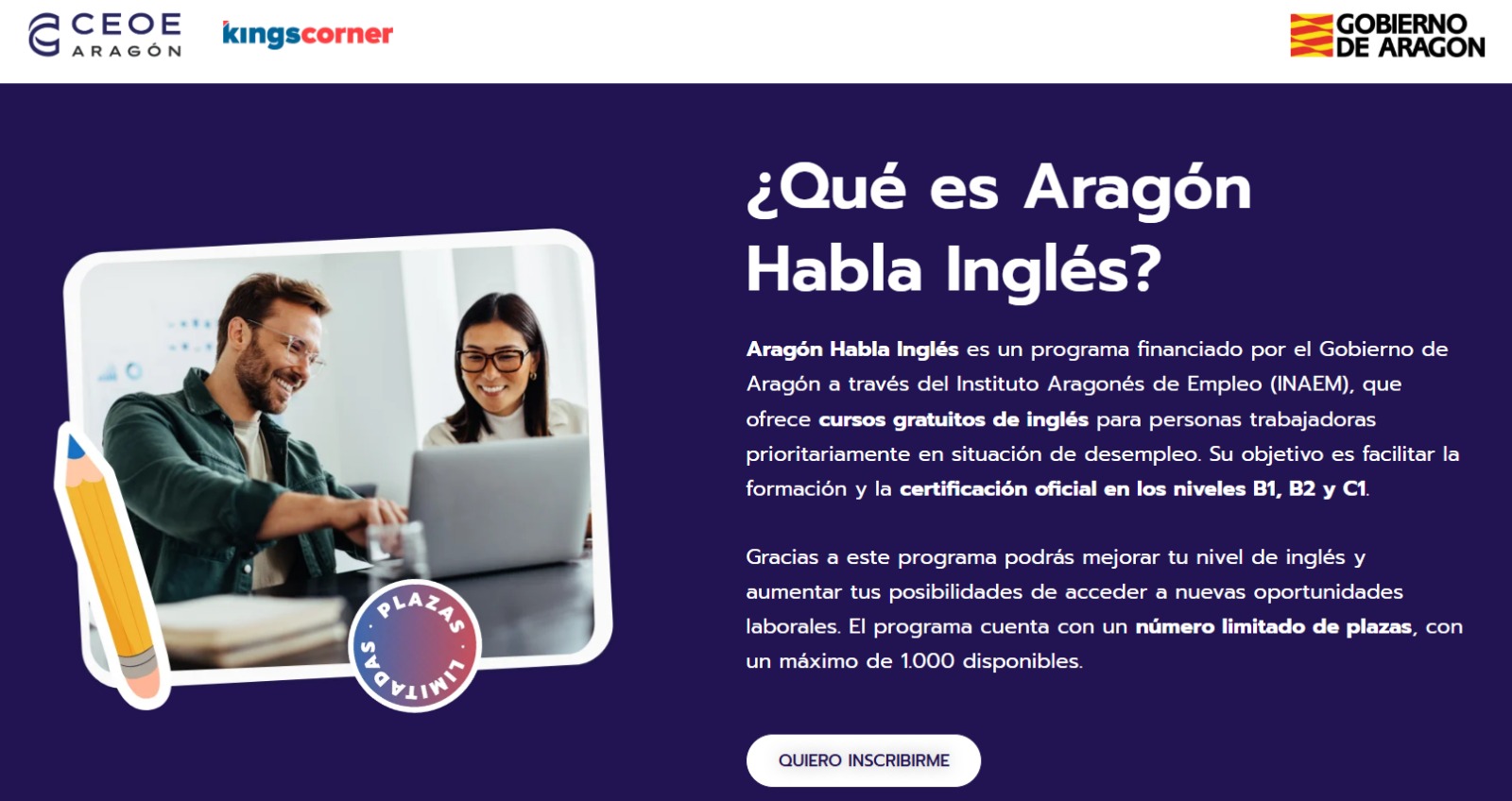 Aragon habla inglés