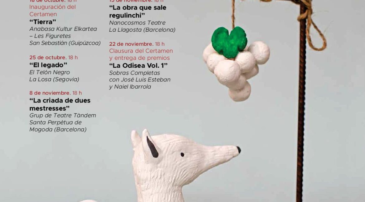 ‘Tierra’, de la compañía vasca Les Figuretes, abre el VIII Certamen de Teatro Amateur de Mequinenza