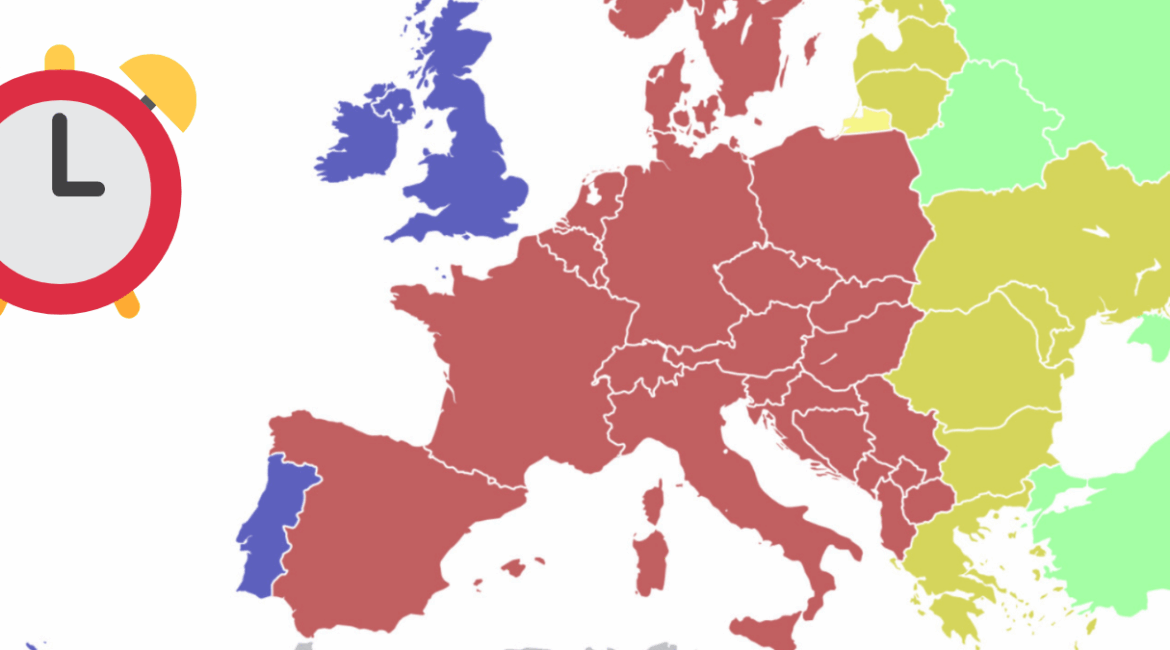 España y su hora oficial: por qué coincide con el huso de centroeuropa aunque se diga que geográficamente no le correspondería
