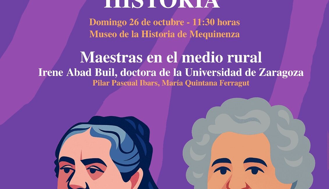 Pilar Pascual Ibars y María Quintana Ferragut, protagonistas de la ‘Fiesta de la Historia’ en los Museos de Mequinenza
