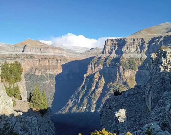 Un sendero accesible conectará con un nuevo mirador sin barreras, en la senda de las Cutas, el Parque Nacional de Ordesa y Monte Perdido