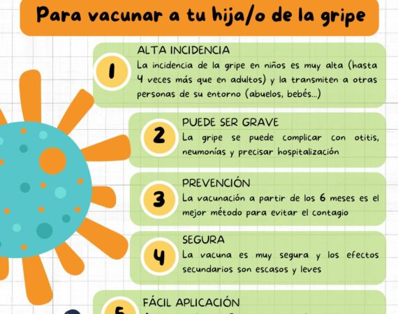 vacunacion gripe infantil