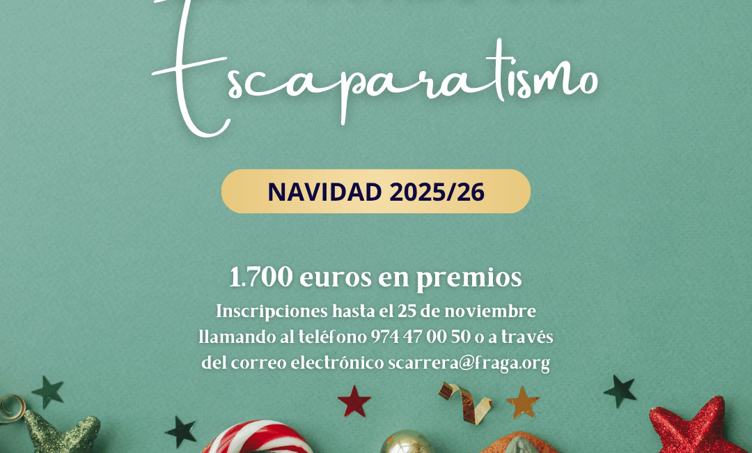 Estos son los ganadores del concurso de escaparatismo de Navidad en Fraga