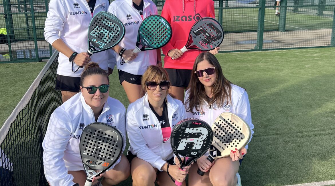 El Club Pádel Fraga femenino cierra la Liga Intercomarcal con una notable sexta posición