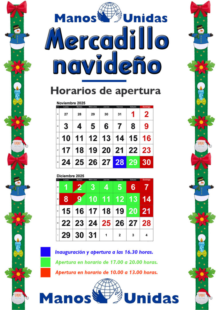 Mercadillo Manos Unidas