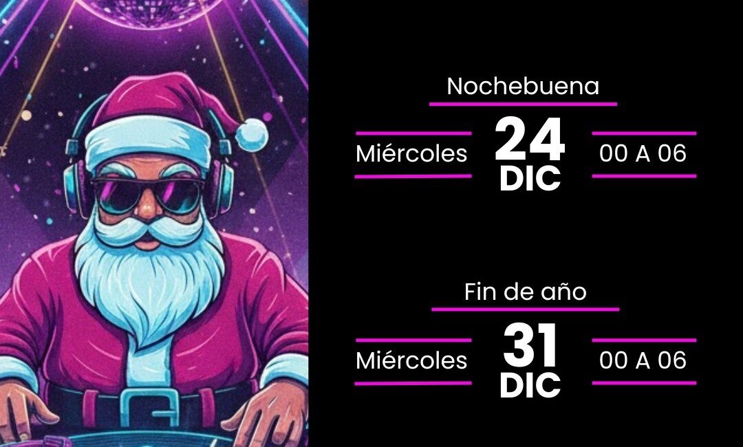 La Delagación de Juventud de Fraga ha anunciado las fiestas de Nochebuena y Fin de Año