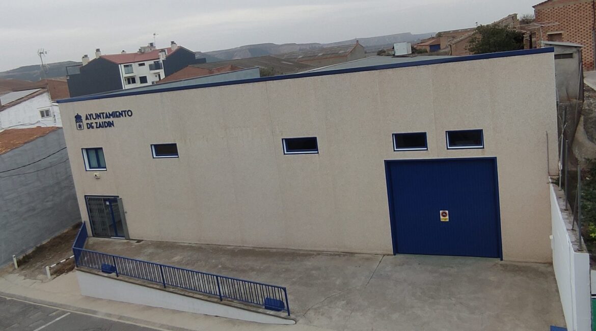 Zaidín concluye las obras de mejora en la nave de Olvima, que se empleará para distintos usos municipales