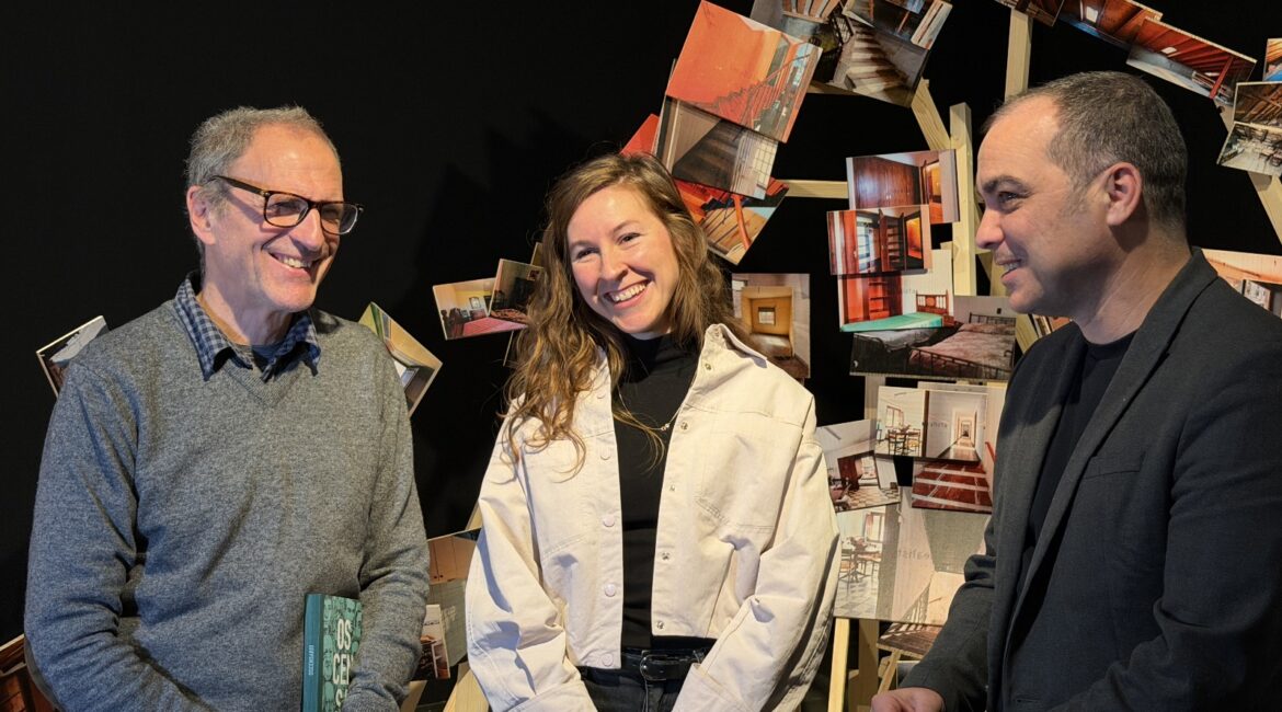 Los artistas altoaragoneses Adela Moreno y Javier Sáez exponen en la Diputación de Huesca