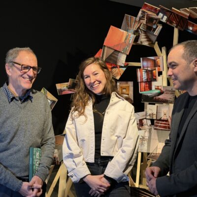 Los artistas altoaragoneses Adela Moreno y Javier Sáez exponen en la Diputación de Huesca