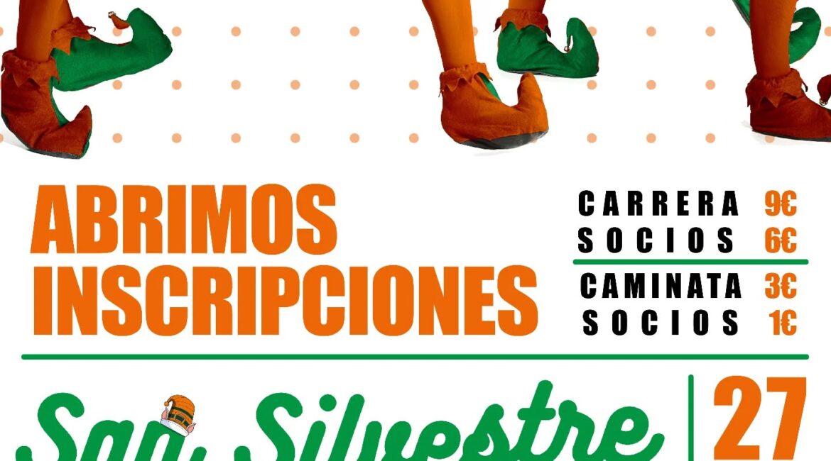 Abiertas las inscripciones para la San Silvestre Peñera 2025, que se celebrará el 27 de diciembre