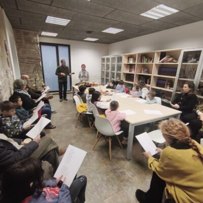 Así ha sido el Taller Musical Familiar organizado por AFA en Fraga