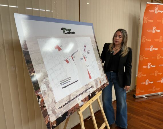 Fraga creará 140 nuevas plazas de aparcamiento y mejorará la movilidad en el Casco Histórico gracias al proyecto ‘Fraga Conecta’