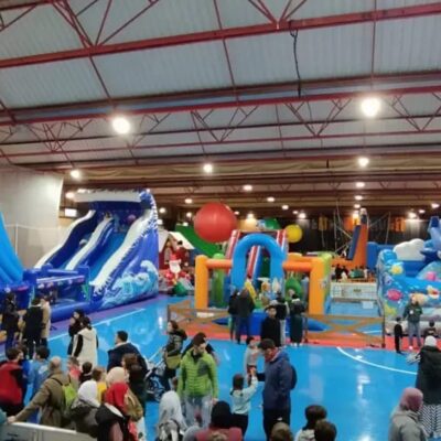 El Parque Infantil Lapislázuli vuelve un año más a Fraga