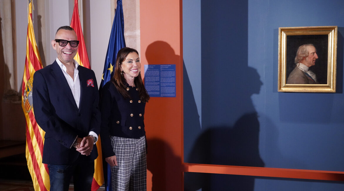 El “Retrato de Luis de Borbón” consolida la exposición “Goya, del Museo al Palacio” como referente cultural en Aragón