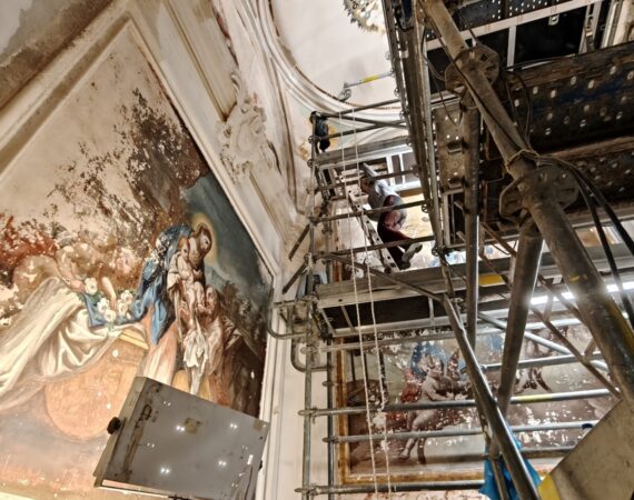 restauración cartuja de las fuentes