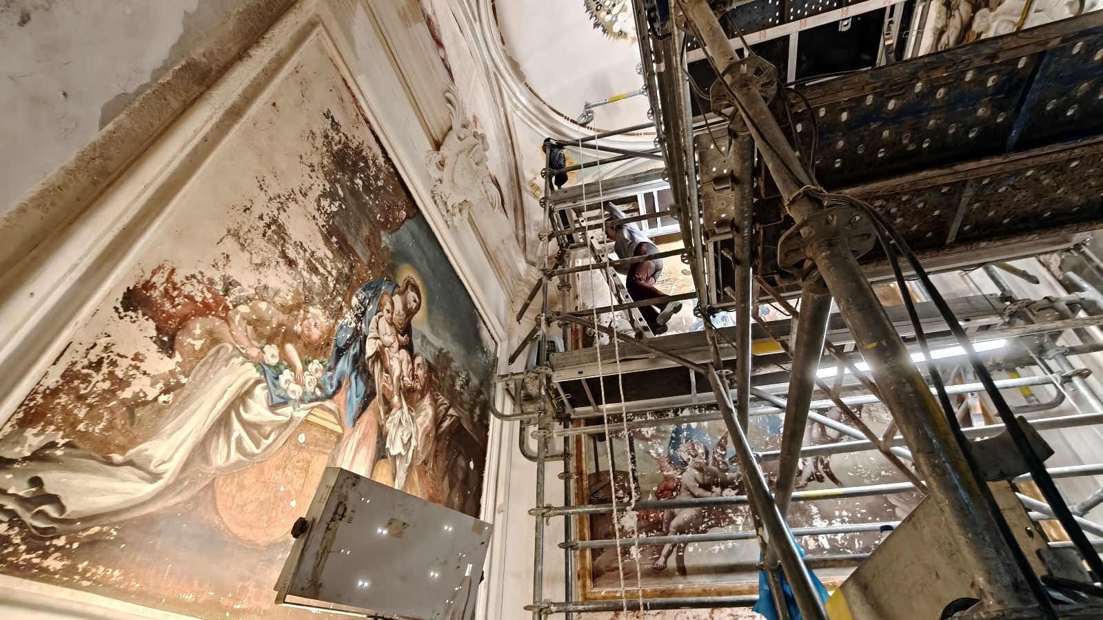 restauración cartuja de las fuentes