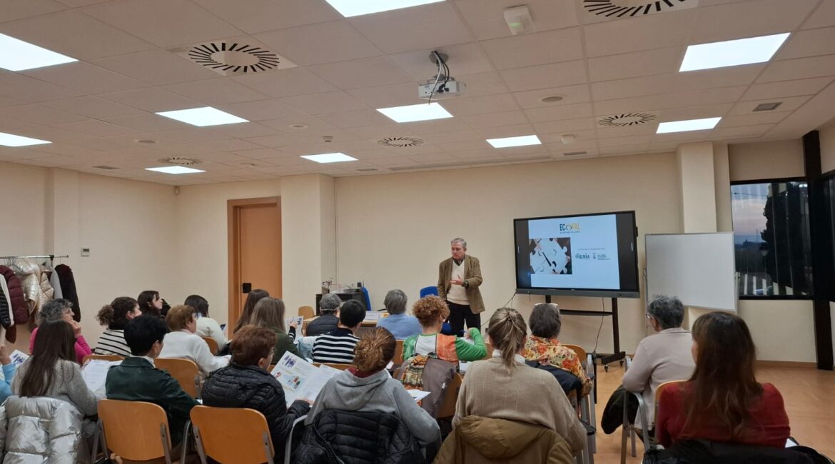 ECOPAL se afianza en Fraga y empieza a formar a los voluntarios del proyecto