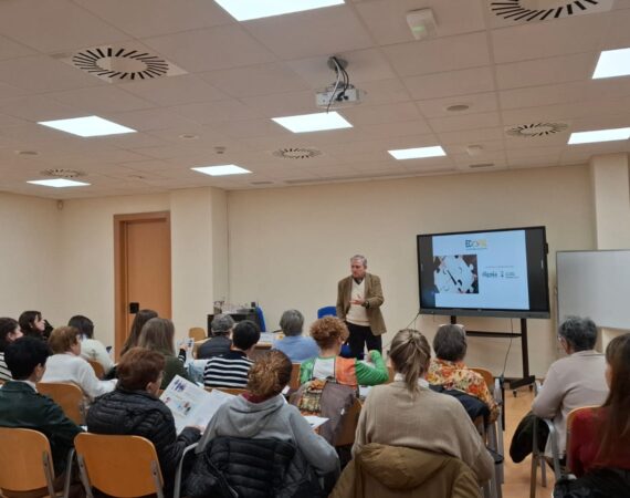 ECOPAL se afianza en Fraga y empieza a formar a los voluntarios del proyecto