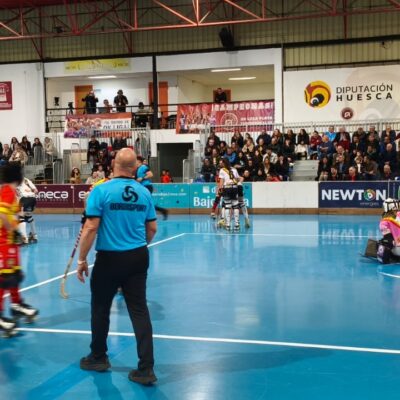 El CP Esneca Fraga logra la victoria en casa por 1-0 frente al Manlleu, en un partido muy igualado