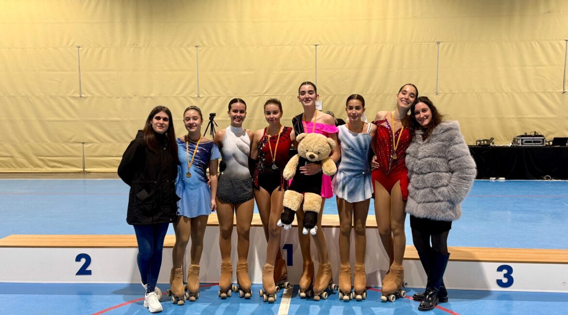 El Club Patinatge Artístic Fraga firma un gran fin de semana en los Open de Promoció de Torregrossa y Fraga