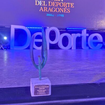 El Esneca Fraga y Elena Guiu, premiados en la Gala del Deporte Aragonés