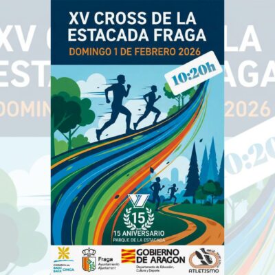 El XV Cross de la Estacada reunirá a atletas de todas las edades este domingo en Fraga