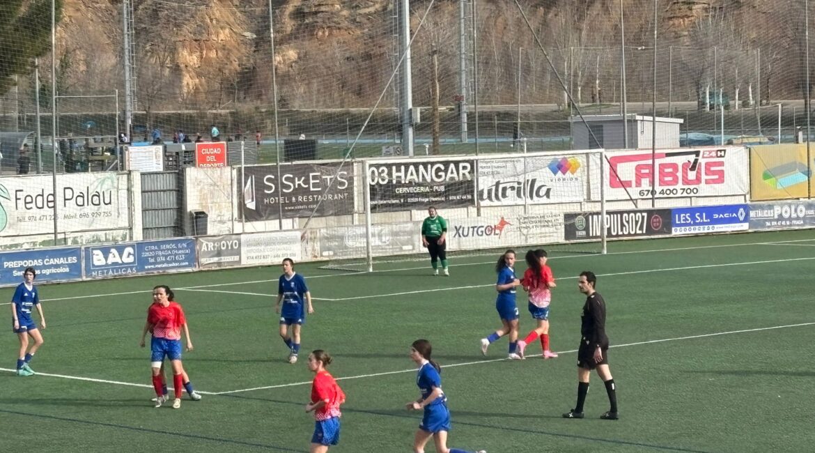 Las chicas del Fraga Femenino se proclaman campeonas de liga tras vencer 4‑2 a la Peña Ferranca