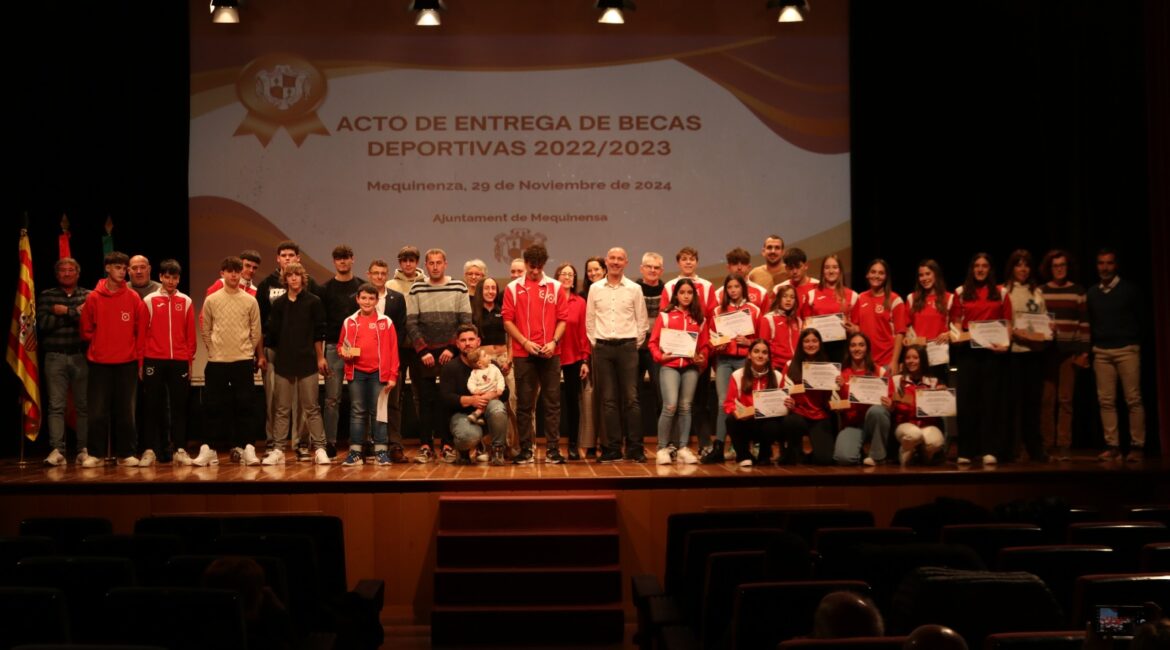 9.000 euros en becas para los deportistas de Mequinenza
