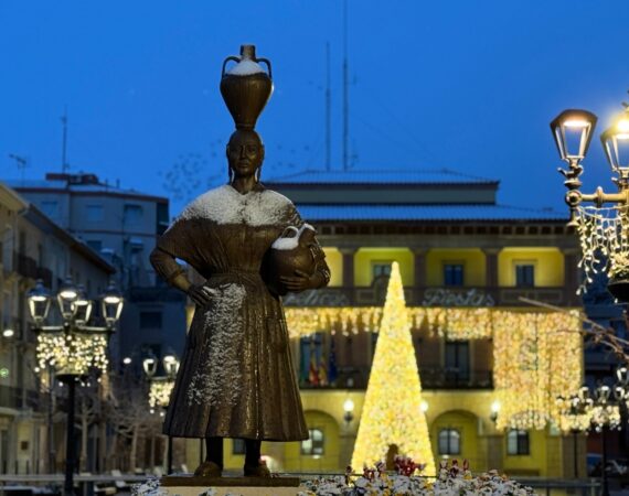 El Ayuntamiento de Fraga sigue trabajando para minimizar los riesgos por hielo y nieve