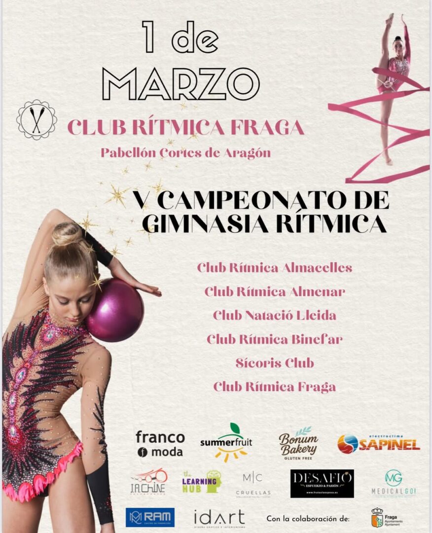 campeonato ritmica Fraga
