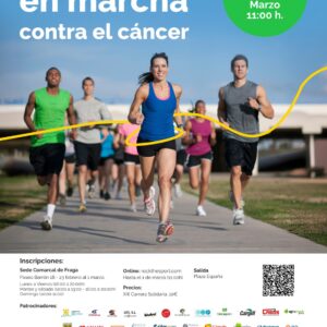 Cartel XIII Carrera Contra el Cáncer