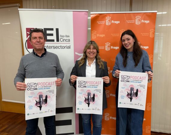 Fraga se convertirá en la capital del Podcast con el ContentCom Podcast