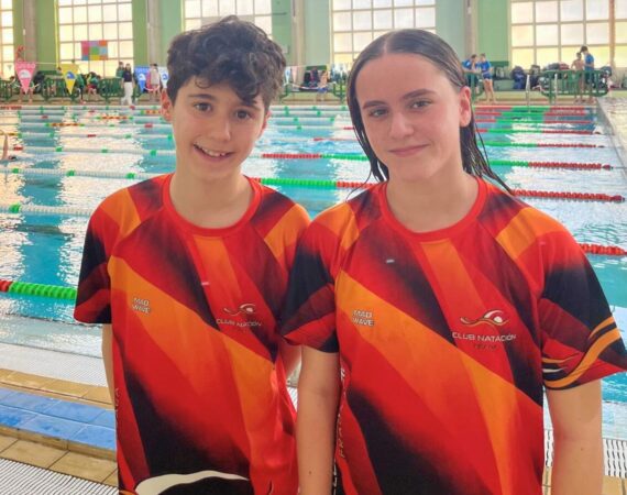 Notable papel de los alevines del Club Natación Fraga en el Campeonato de Aragón