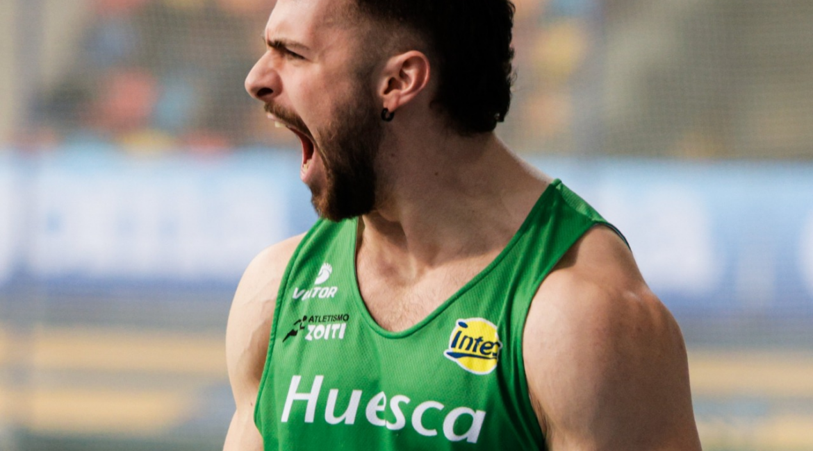 El fragatino Javier Cruz se proclama campeón de España sub-23 en lanzamiento de peso en pista cubierta