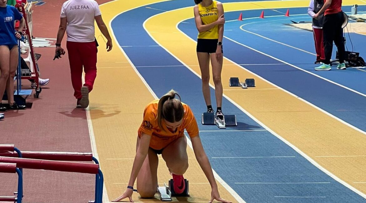 El Club Atletismo Fraga afina su puesta a punto antes de las grandes citas de febrero