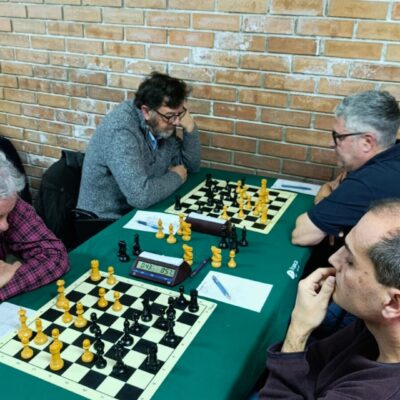 El Club Ajedrez Fraga vive una auténtica jornada de cara y cruz