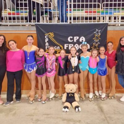 El patinaje artístico toma Fraga con el Open de Promoción de niveles 1 a 4 en el Sotet