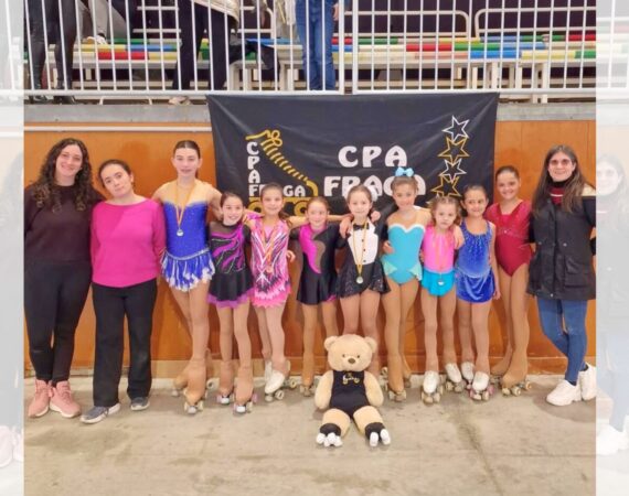 El patinaje artístico toma Fraga con el Open de Promoción de niveles 1 a 4 en el Sotet