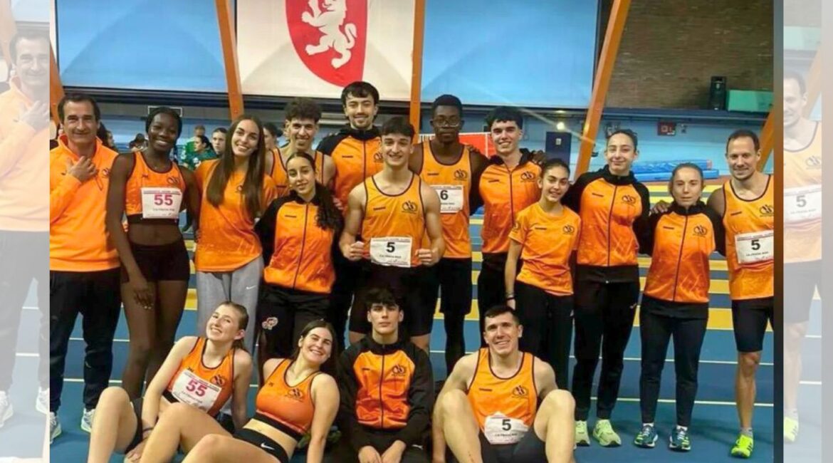 El Club Atletismo Fraga destaca en el Campeonato de Aragón absoluto en pista cubierta