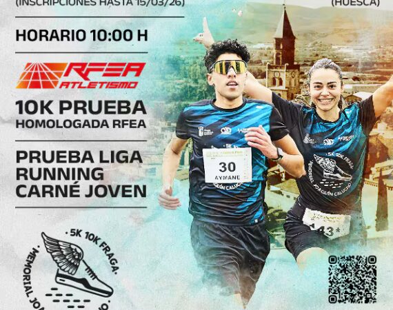 Últimos días para inscribirse a la 10K-5K de Fraga