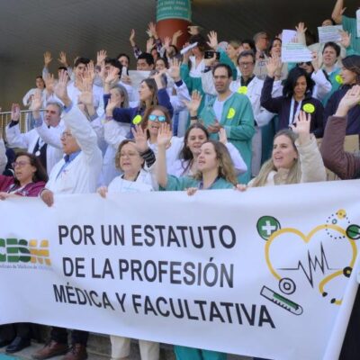 Médicos y facultativos de Aragón muestran su apoyo a la huelga nacional y autonómica si no hay acuerdo
