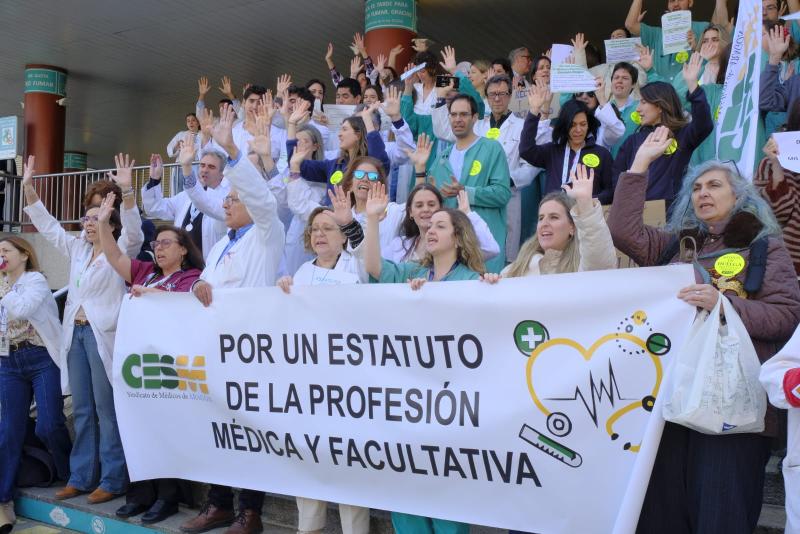 Médicos y facultativos de Aragón muestran su apoyo a la huelga nacional y autonómica si no hay acuerdo