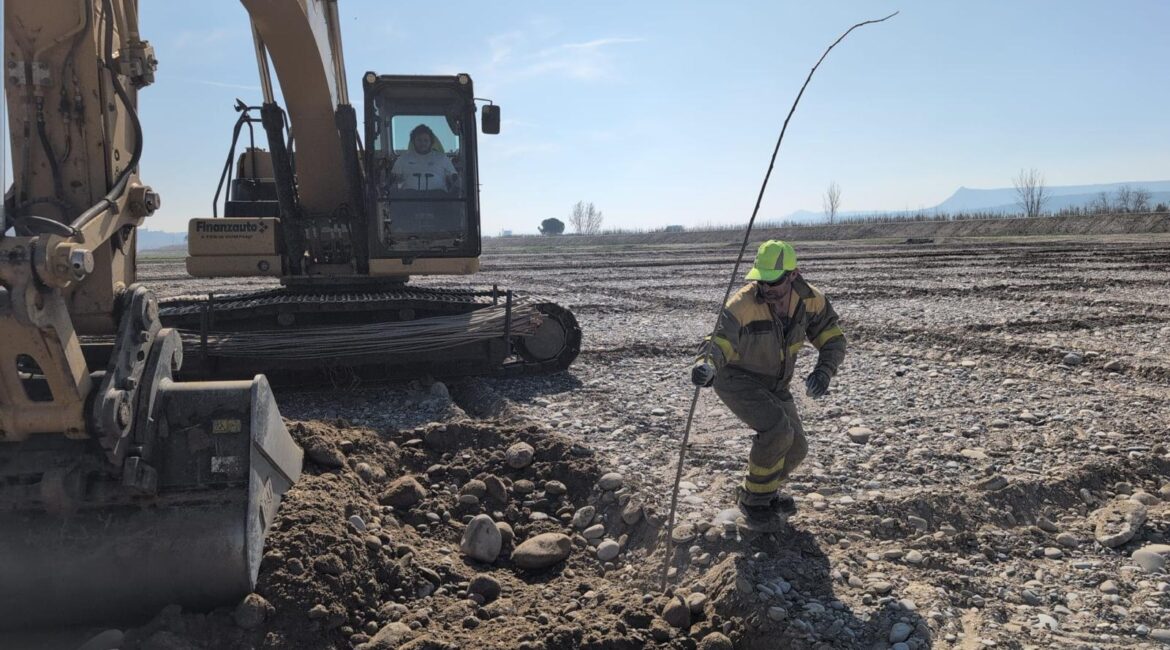 Comienzan las labores de replantación en la zona norte del Cinca Revive