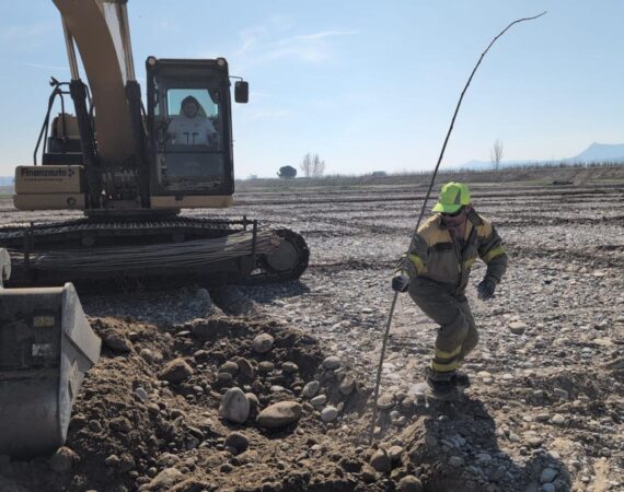 Comienzan las labores de replantación en la zona norte del Cinca Revive