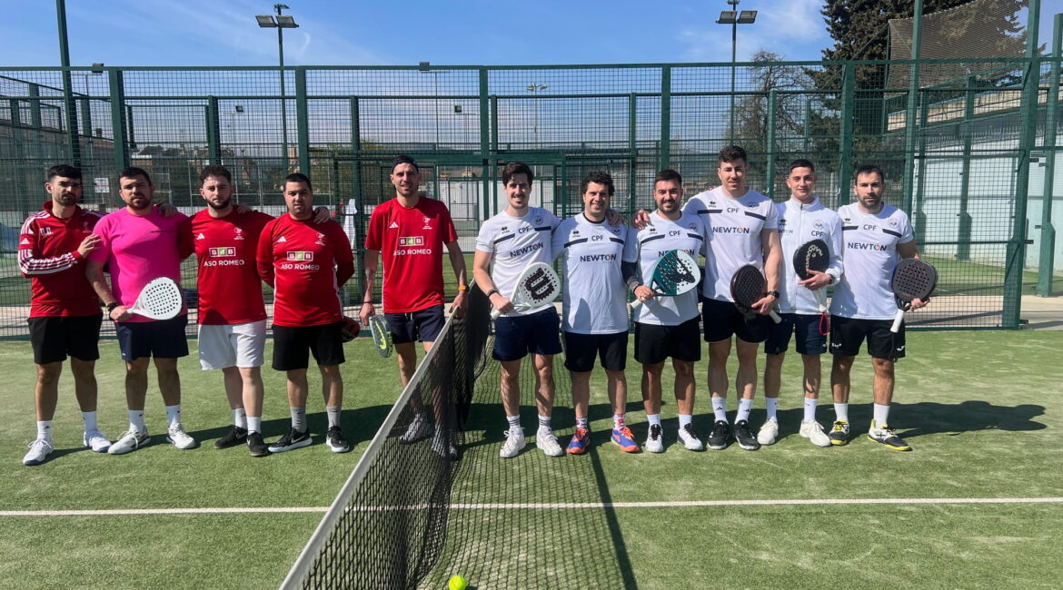 Fin de semana muy «casero» para el Club Pádel Fraga tras reengancharse en la liga aragonesa