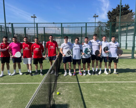 Fin de semana muy «casero» para el Club Pádel Fraga tras reengancharse en la liga aragonesa
