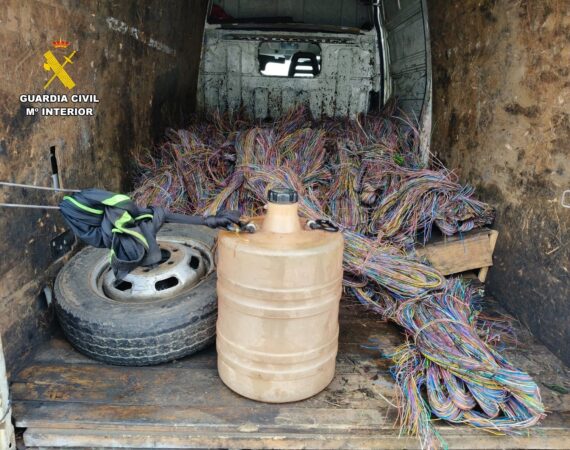 Dos investigados por robo de cobre en Fraga