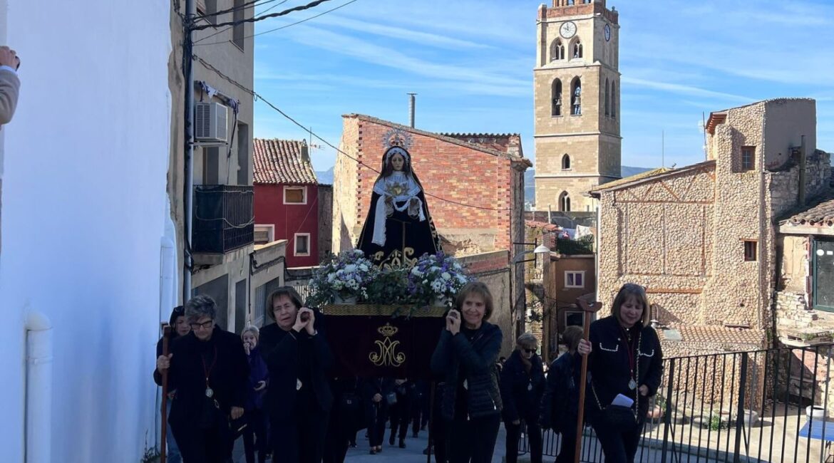Todo listo para la Semana Santa en Fraga