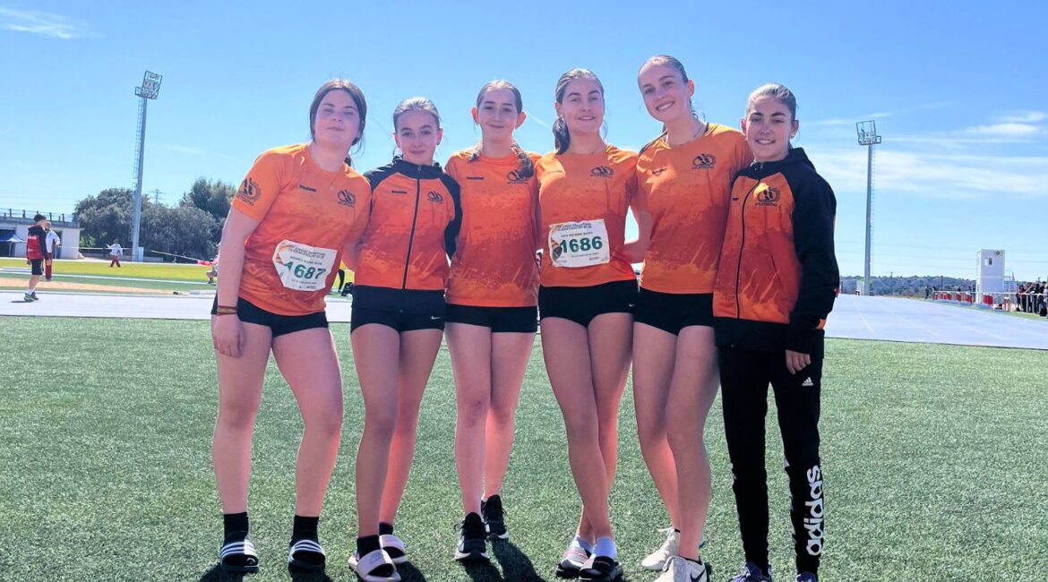 La base del Club Atletismo Fraga firma un magnífico papel en Barbastro