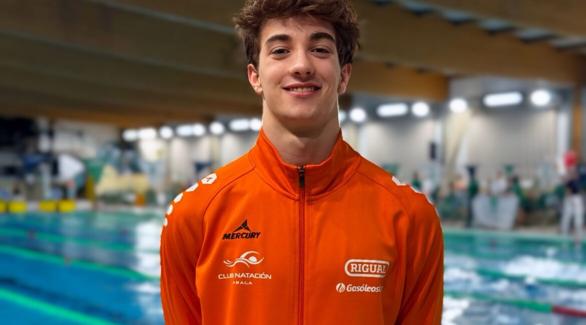 El nadador fragatino Hugo Higueras, ante su gran reto del año